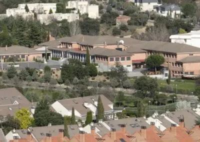 Vista edificio Molino de la Hoz de colegio privado Logos